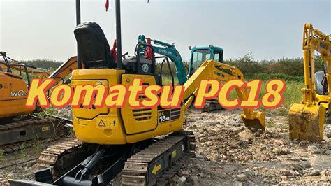 Used Komatsu PC18 Excavator for sale 